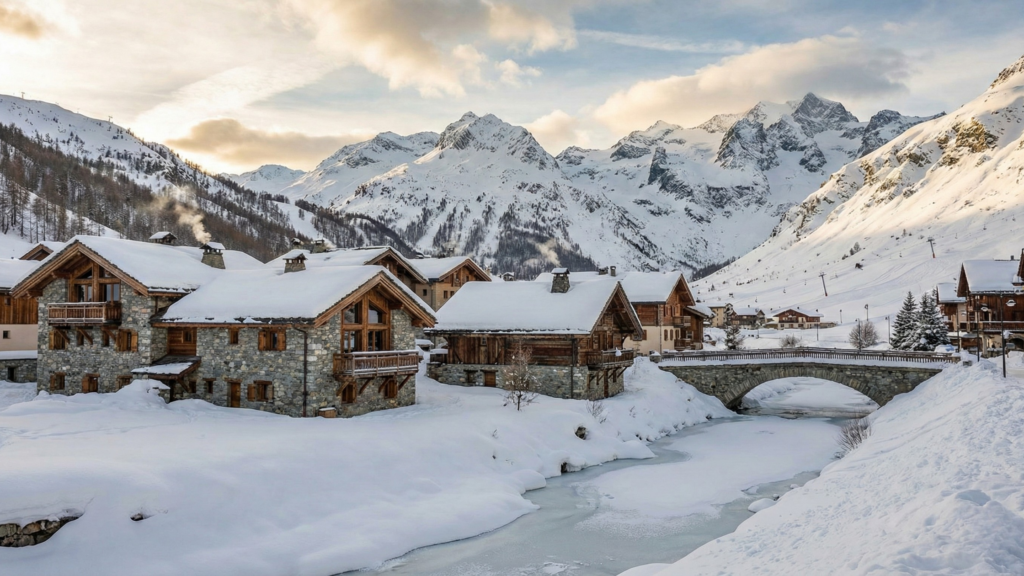 Private chalets in the french alps